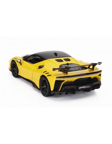 Ferrari SF90 XX Stradale galben - 1/18 Bburago