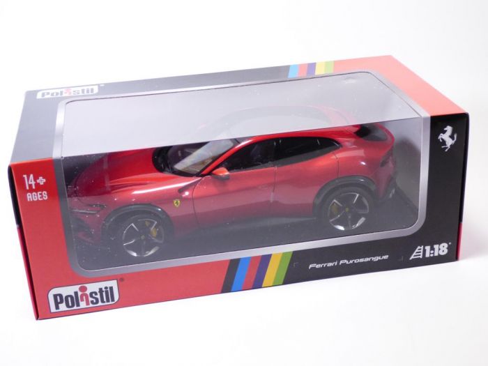 Ferrari Purosangue rosu - 1/18 Polistil