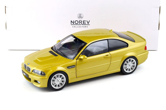 BMW M3 2000 galben 1000pcs - 1/18 Norev