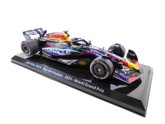 Formula 1 Red Bull RB19 Max Verstappen 2023 Miami Grand Prix - 1/24 Premium Collectibles