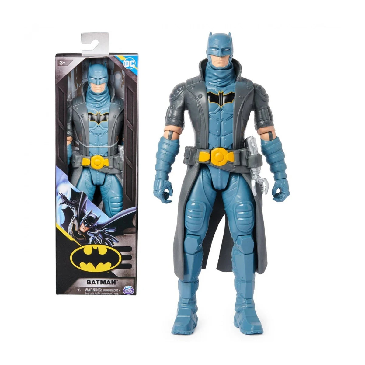 Figurina Batman 30cm in costum albastru cu vesta