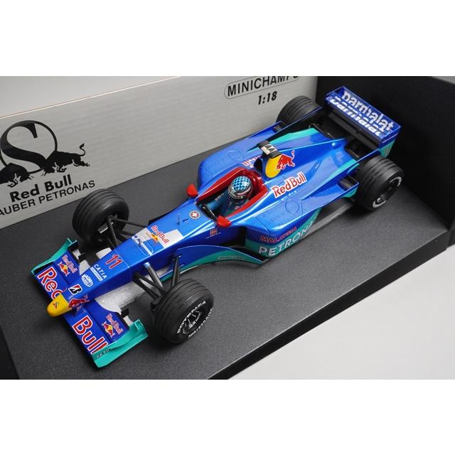 Formula 1 F1 Sauber Petronas 1999 C18  Jean Alesi #11 Red Bull - 1/18 Minichamps