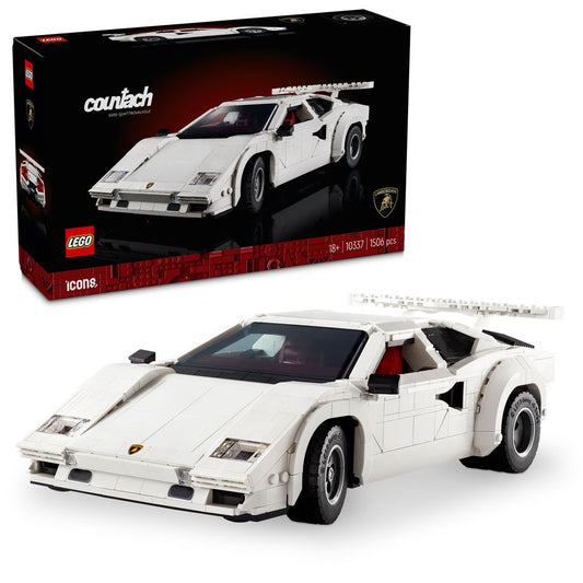 LEGO Icons 10337 - Lamborghini Countach 5000 Quattrovalvole (1506 piese)