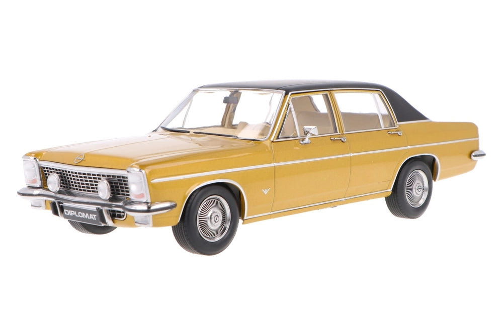 Opel Diplomat V8 1969 gold metallic limited edition 1000pcs - 1/18 Norev