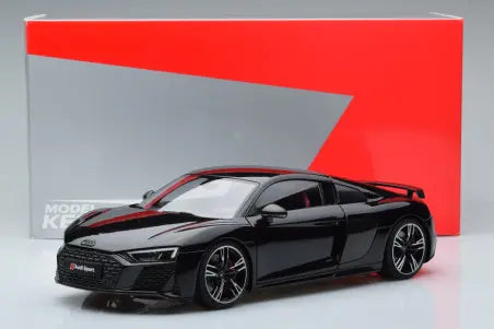 Audi R8 Coupe negru - 1/18 KengFai