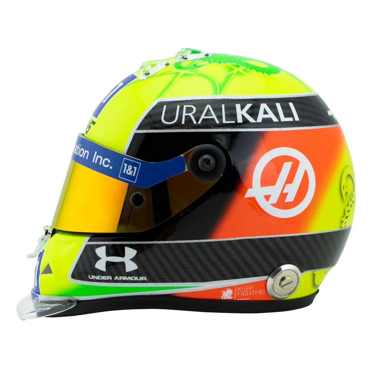 Casca Mick Schumacher Uralkali Haas F1 Team formula 1 2021 - 1/2 Schuberth