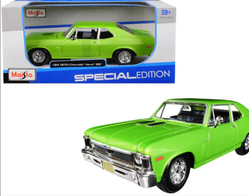 Chevrolet Nova SS 1970 verde deschis - 1/24 Maisto
