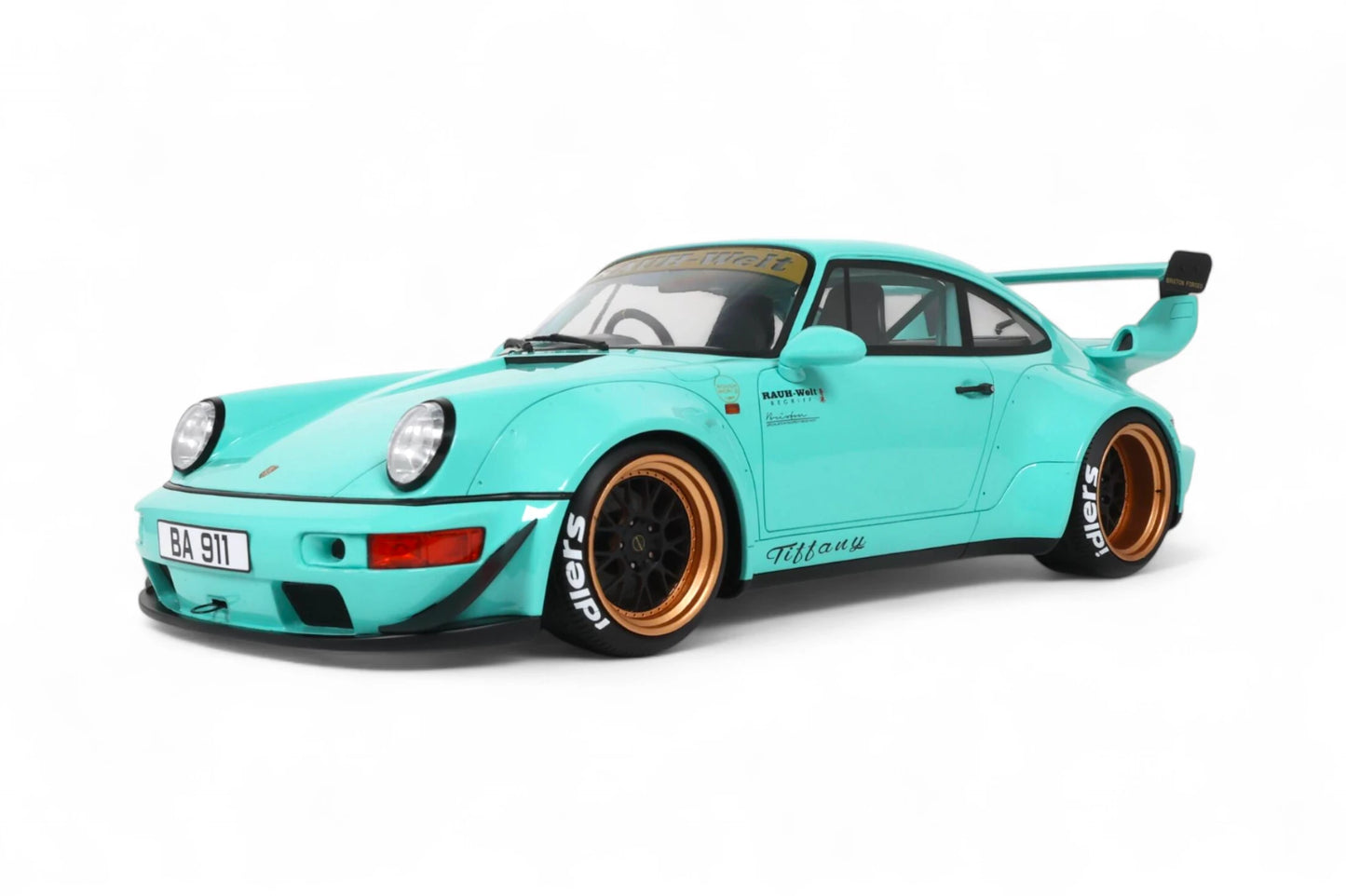 Porsche 911 RWB Rauh-Welt 2020 Tiffany blue - 1/12 GT-Spirit