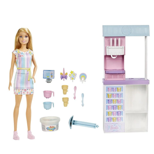 Set de joaca Barbie You can be - Magazinul de inghetata