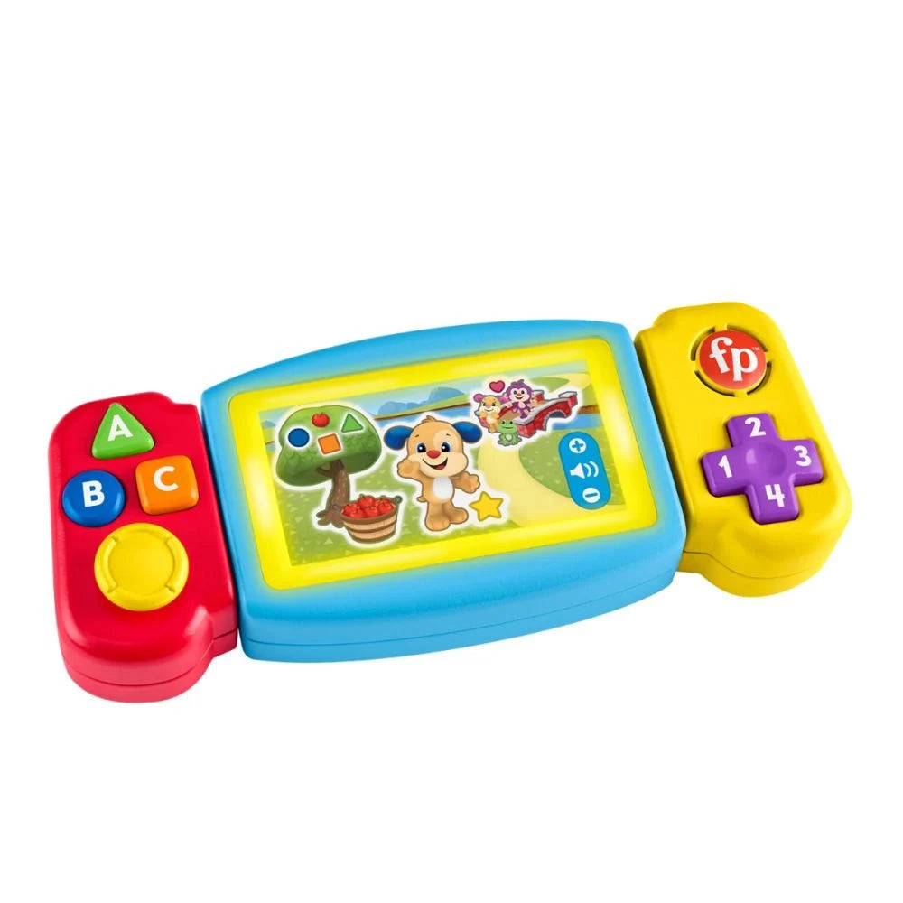 Consola de jocuri interactiva Fisher Price - Rasuceste si invata