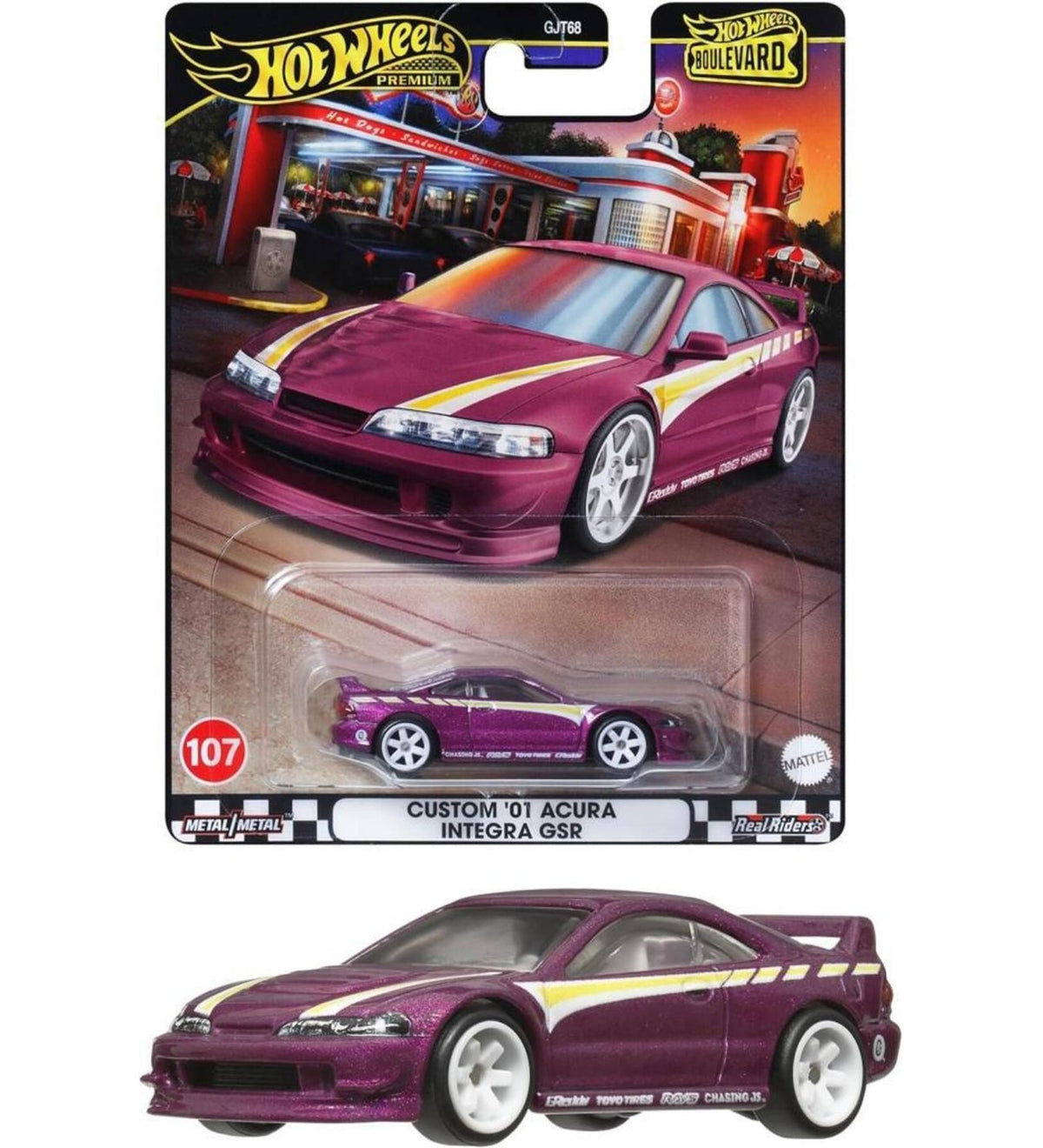 Acura Integra GSR 2001 - 1/64 Hot Wheels Premium