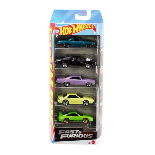Set 5 masinute metalice Fast & Furious X - 1/64 Hot Wheels