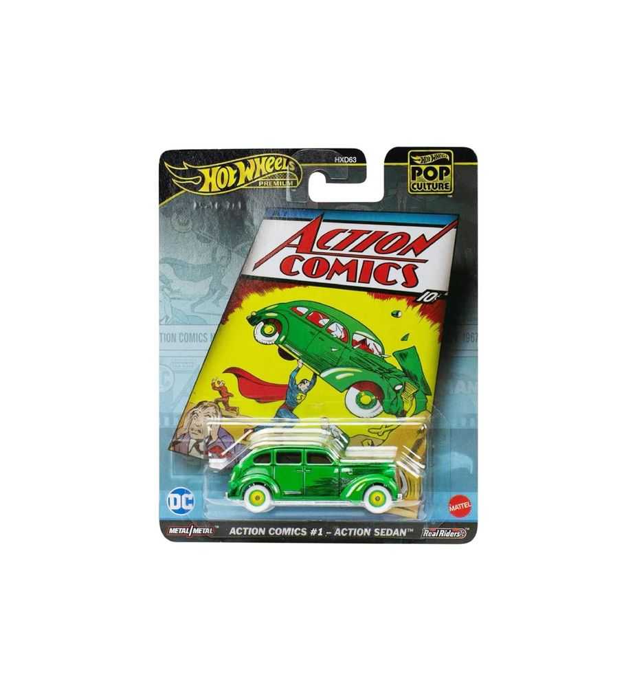 Masinuta Action Comics #1 - 1/64 Hot Wheels Premium