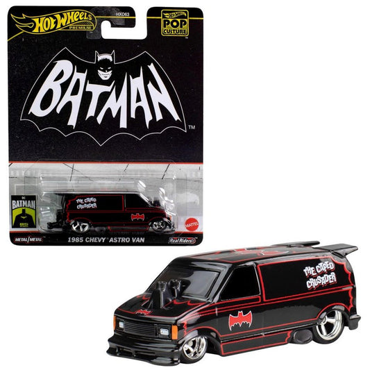 Chevy Astro Van 1985 Batman - 1/64 Hot Wheels Premium
