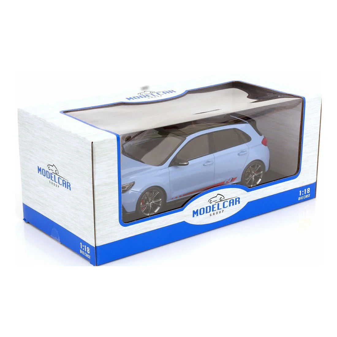 Hyundai I30 N Performance blue - 1/18 Model Car Group