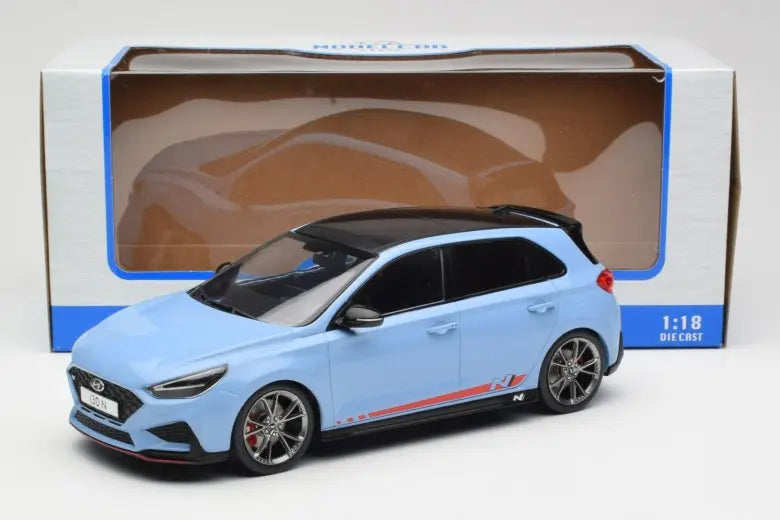 Hyundai I30 N Performance blue - 1/18 Model Car Group