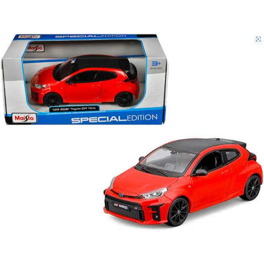 Toyota GR Yaris rosie 2021 - 1/24 Maisto