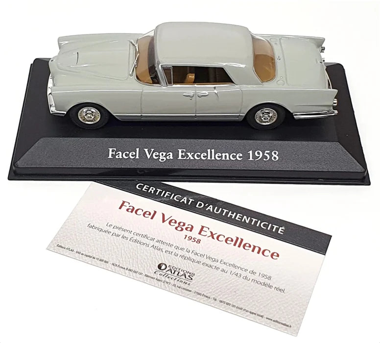 Facel Vega Excellence 1958 cu vitrina plexiglass - 1/43 Atlas Editions