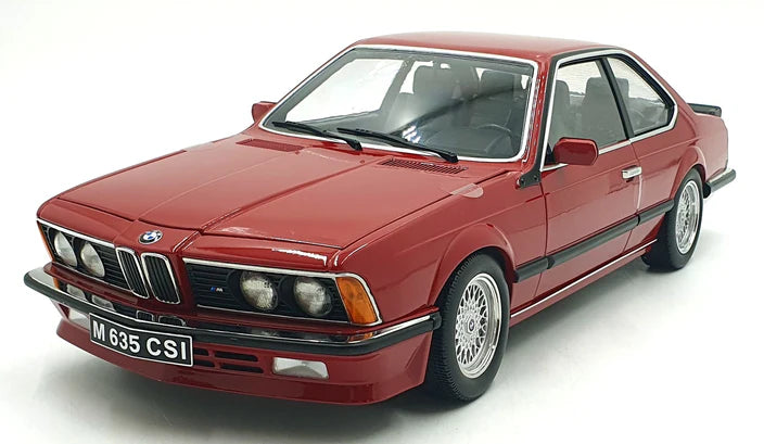 BMW 6-series M635 Csi E24 rosu - 1/12 KK-Scale