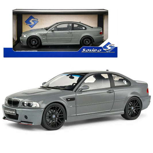 BMW E46 M3 Coupe gri - 1/18 Solido