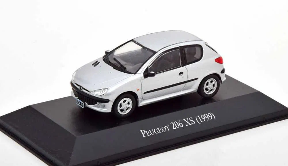 Peugeot 206 XS 1999 - 1/43 Altaya
