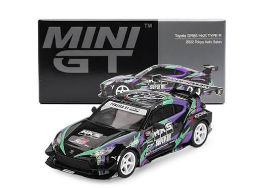 Toyota GR86 2022 Tokyo Auto Salon - 1/64 Mini GT