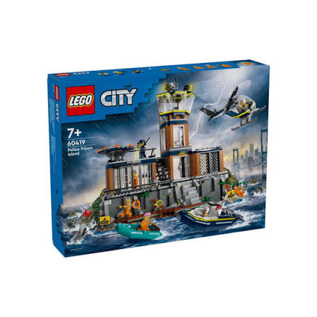 LEGO City 60419 - Insula-inchisoare 60419 (980 piese)