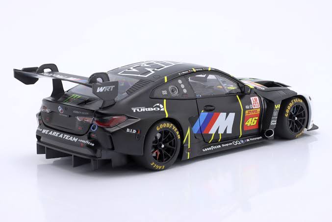 BMW M4 GT3 #46 2nd Imola 2024 Rossi, Martin, AL-Harthy 1/746pcs - 1/18 Minichamps