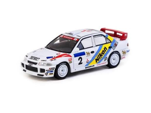 Mitsubishi Lancer Evolution III Hong Kong-Beijing Rally 1995 Winner #2 - 1/64 Tarmac