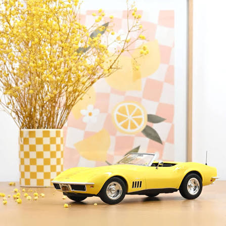 Chevrolet Corvette Cabriolet 1969 Daytona Yellow - 1/18 Norev
