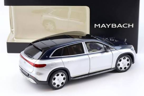Mercedes-Maybach EQS 680 SUV 2024 nautical blue / hightechsilver - 1/18 NZG