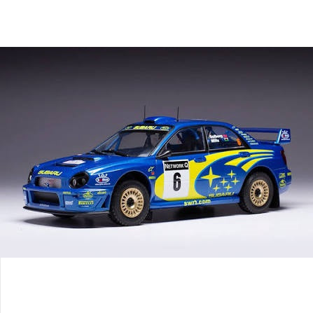 Subaru Impreza S7 WRC #6 P.Solberg - P.Mills Rally of Great Britain 2001 - 1/24 Ixo Models