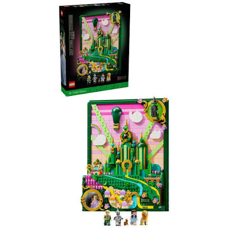 LEGO Wicked 75685 - Tablou Emerald City (1518 piese)