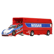 Set 2 masinute - Camion Euro Hauler si Nissan 300 ZX GTS - 1/64 Hot Wheels Premium