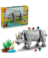 LEGO Creator 31171 - Rinocer Majestic cu Pasari, 780 piese
