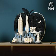 LEGO Architecture 21066 New York City – The Big Apple (1465 piese)