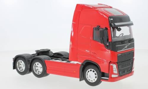 Camion Cap Tractor Volvo FH 500 rosu - 1/32 Welly
