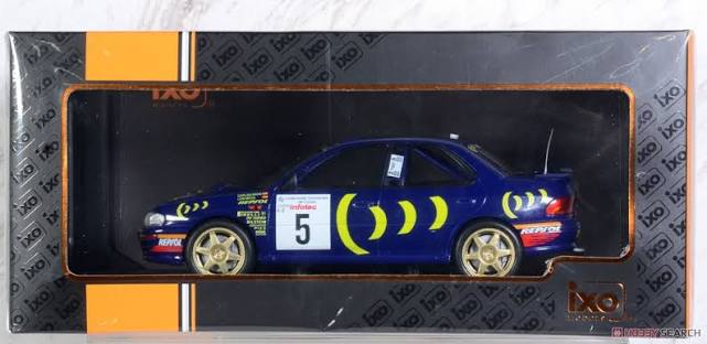 Subaru Impreza #5 C.Sainz - L.Moya Tour de Corse 1995 - 1/24 Ixo Models