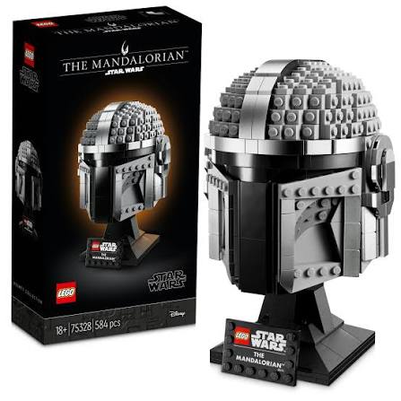 LEGO Star Wars 75328 - Casca Mandalorian (584 piese)