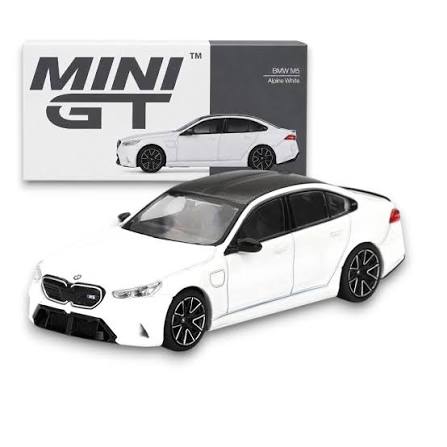 BMW M5 alpine white - 1/64 Mini GT