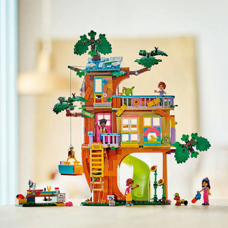 LEGO Friends 42652 - Momente cu prietenii la casa din copac (701 piese)