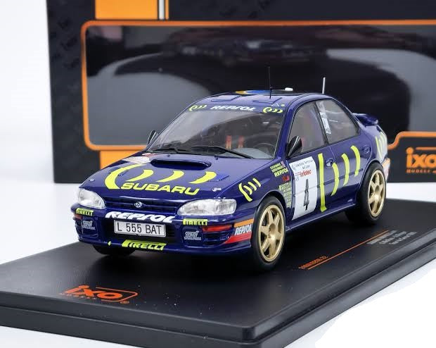 Subaru Impreza #4 C.McRae - D.Ringer Tour de Corse 1995 - 1/24 Ixo Models