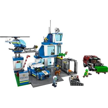 LEGO City 60316 - Sectie de politie (668 piese)