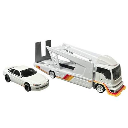 Transportor Kousoku Hauler si Toyota Soarer - 1/64 Hot Wheels Premium