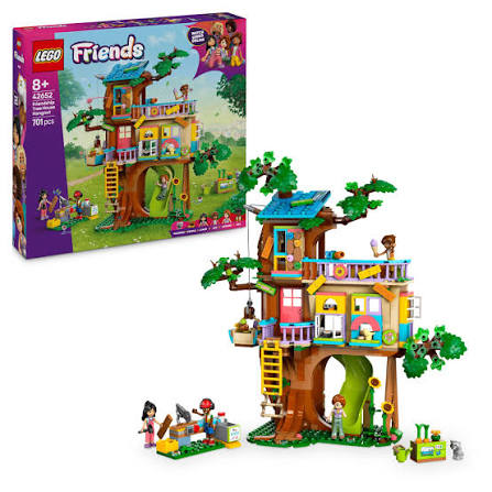 LEGO Friends 42652 - Momente cu prietenii la casa din copac (701 piese)