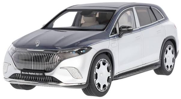Mercedes-Maybach EQS 680 SUV 2024 nautical blue / hightechsilver - 1/18 NZG
