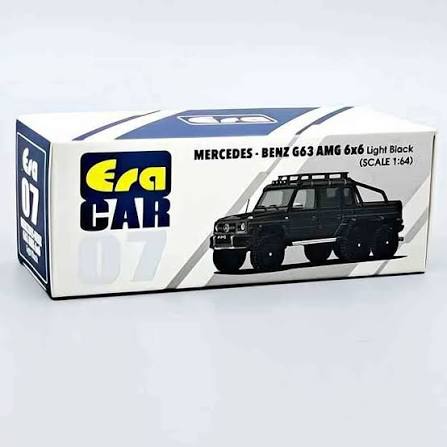 Mercedes-Benz G63 AMG 6X6 light black - 1/64 EraCar
