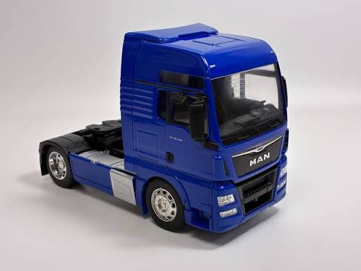 Camion Cap Tractor Man TGX XXL albastru - 1/32 Welly