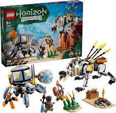 LEGO Horizon Adventures 77037 - Aloy si Varl vs. Shell-Walker si Sawtooth (768 piese)