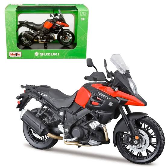 Motocicleta Suzuki V-Storm 1000 - 1/12 Maisto